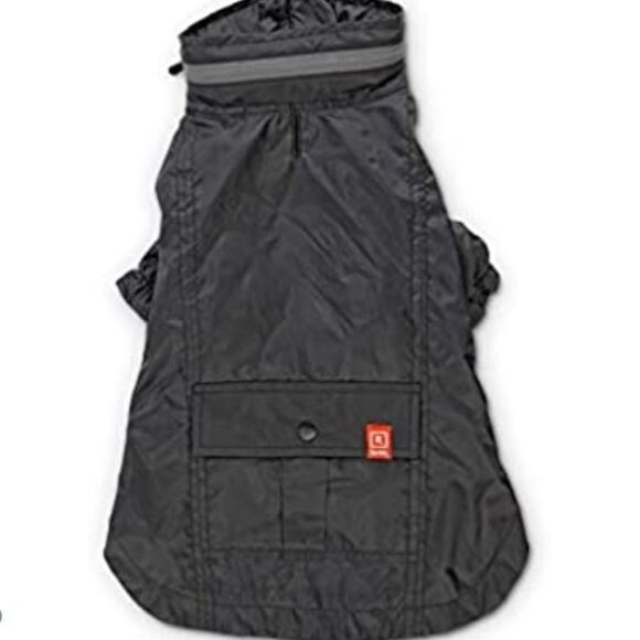 Reddy Black Dog Windbreaker Jacket Black Gray NWT‎ - Picture 5 of 7